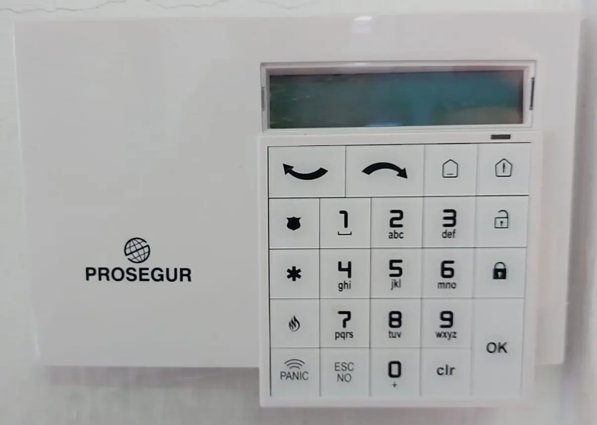 Teclado de Movistar Prosegur Alarmas