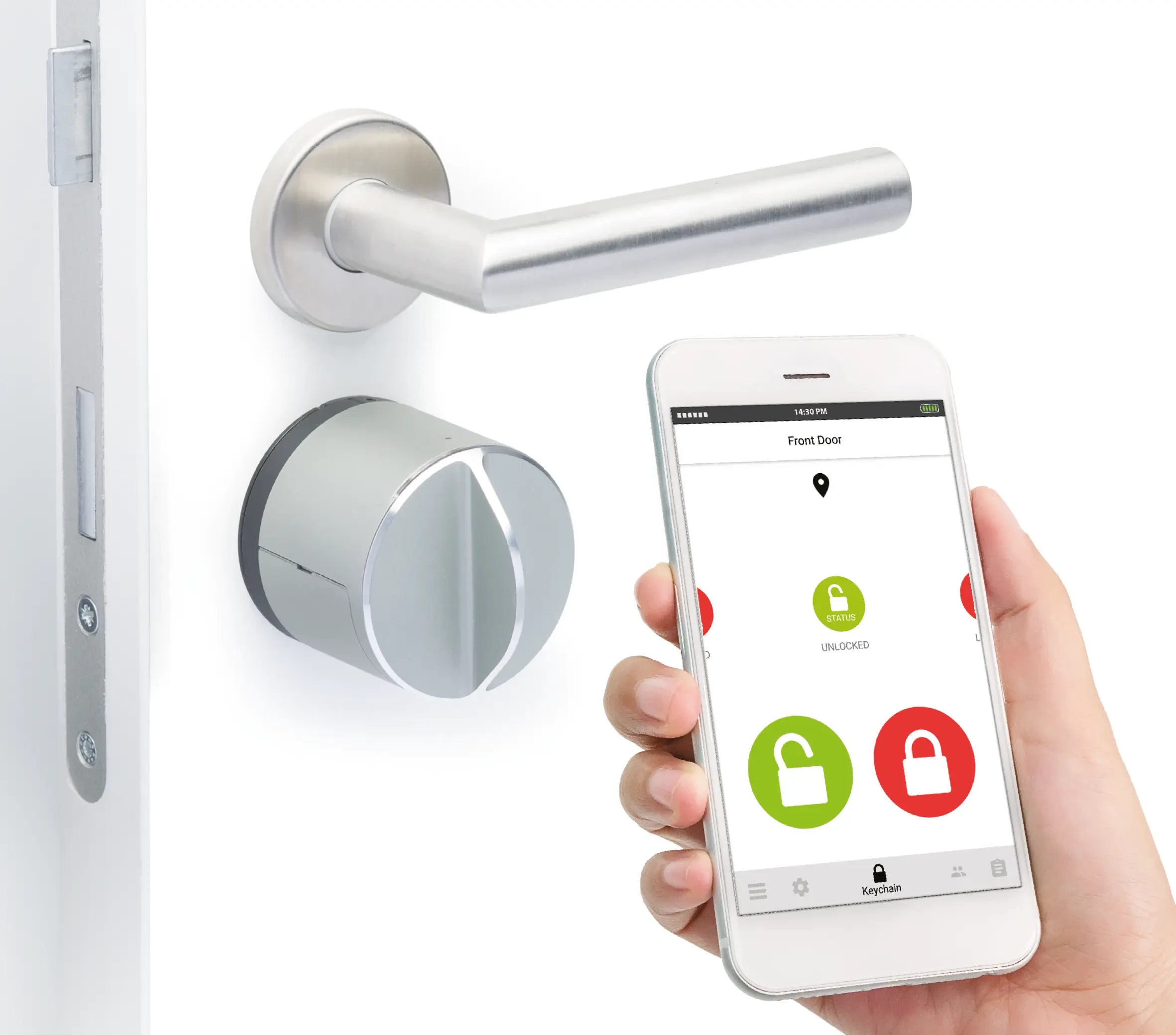 como tener una cerradura inteligente como la de securitas direct sin cuotas